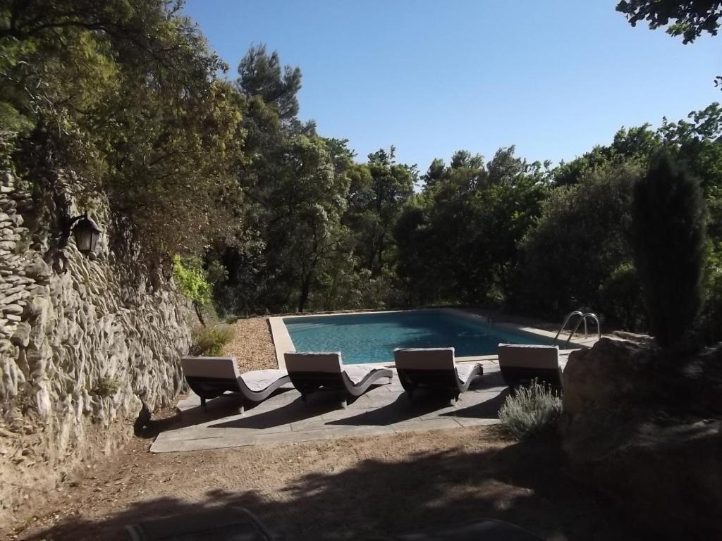 La Bastide Du Vallon Hostal Saumane-de-Vaucluse Exterior foto